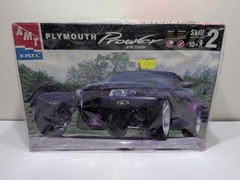 ✨VINTAGE✨ AMT ERTL Plymouth Prowler w/ Trailer Model Kit 1:25 Scale Skill 2