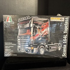 ITALERI 3922 SCANIA 164L TOPCLASS SHOW TRUCK MODEL KIT-NIB-1:24 SCALE