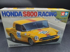 🔥😎🚦Tamiya Honda S800 Racing 1:24 Scale Model Kit Yellow Unassembled 24177😎🔥