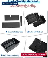 2 Layer-2024 2025 2026 Crosstrek Center Console Organizer for Subaru Crosstrek (