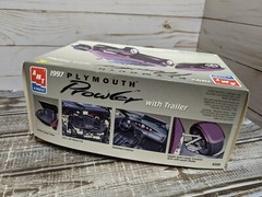 AMT ERTL Plymouth Prowler with trailer 1:25 Scale Model Kit# 8588