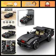 Vintage Racing Car Model Kit – 332 Piece Sports Car Building Set for Adults & Te