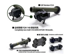 HF771 1/35 Ukranian Hunters (3 Figs) & AFV Club AF35355 FGM-148 Javelin Combo