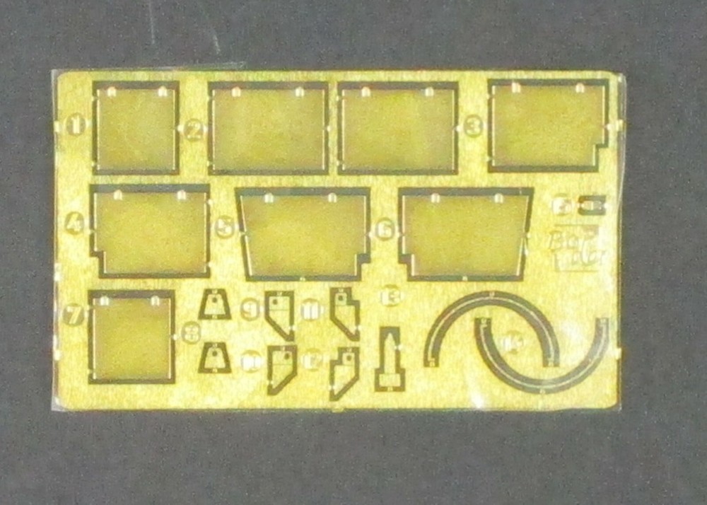 Border Models 1/35th Scale Pz Kpfw IV Ausf F1 – PE Parts from Kit No. BT-003