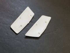 1949 Mercury Custom CRUISER FENDER SKIRTS for Revell 1:25 Model Kit 49 BUBBLE