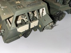 Peerless Max 1/35 M-26 Dragon Wagon w/M15-A1 & Motorized Sherman Tank PRO BUILT!