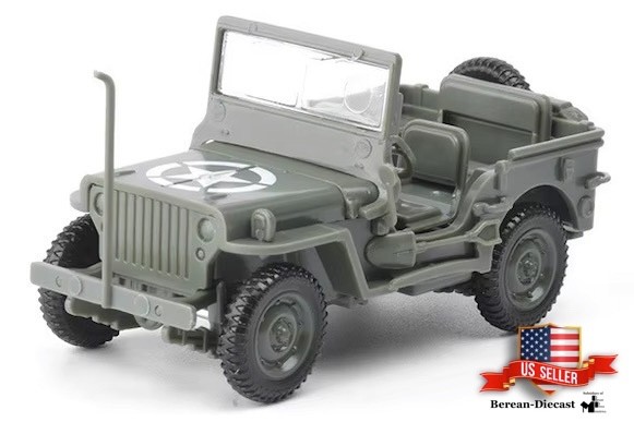 NIB-Fantastic 1/48 US Willys Army Jeep MB 4×4 Model KIT NEW in FACTORY BOX!