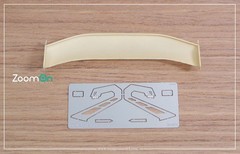 ZoomOn 1/24 R8 LMS GT3 Evo II Rear Spoiler for NuNu/SK Decals kits