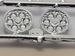WELD MAGNUM Style Mag Wheels From AMT 1970 Chevelle Model Kit 70 REVOLVER