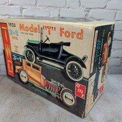 AMT 1925 Ford Model T 3 in 1 Empty Box Only Vintage Model Kit