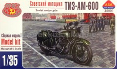 AIM 35001 TIZ-AM-600 soviet motorcycle – 1/35 model kit