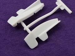 1940 Willys FRONT INNER FENDERS for AMT 1:25 Model Kit 40