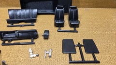 1972 Chevy Nova SS COMPLETE INTERIOR 1/25 scale NEW Model Kit PARTS AMT