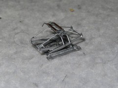 Manufacturer unknown (Fukushima?) PT48 Pantograph Horns 2 pcs Silver ①