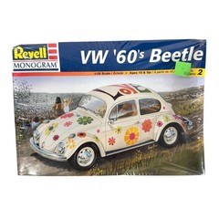 Revell Monogram VW ’60’s Beetle 1/25 Scale Plastic Model Kit 85-714 Sealed NEW