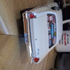 Chevrolet Chevelle White Dragster Diecast Drag Racing Car Model