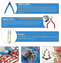 Comprehensive 85 PCS Model Tool Kit – Perfect for Crafting Cars and Planes=