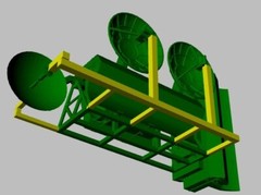 1/144 Russian SNR-75 (SA-2) Fan Song Radar (fine detail) Resin Kit