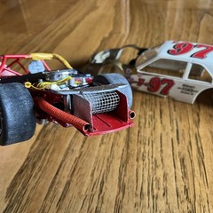 Built Model Car, Short Track Style, Late Model, Lincoln LSC 1/25 Scale