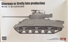 RYE FIELD 1/35 Scale Sherman vc Firefly Late Production.Assembly Model Kit #5153
