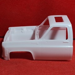 Body Shell & Frame 1977 Chevy Custom Pickup 1:25 Scale Model Car Part Revell