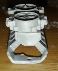 FABResinworks 24823 FORD High Rise Tunnel Ram Intake w/2; 4BBL Carbs 1/25 Scale