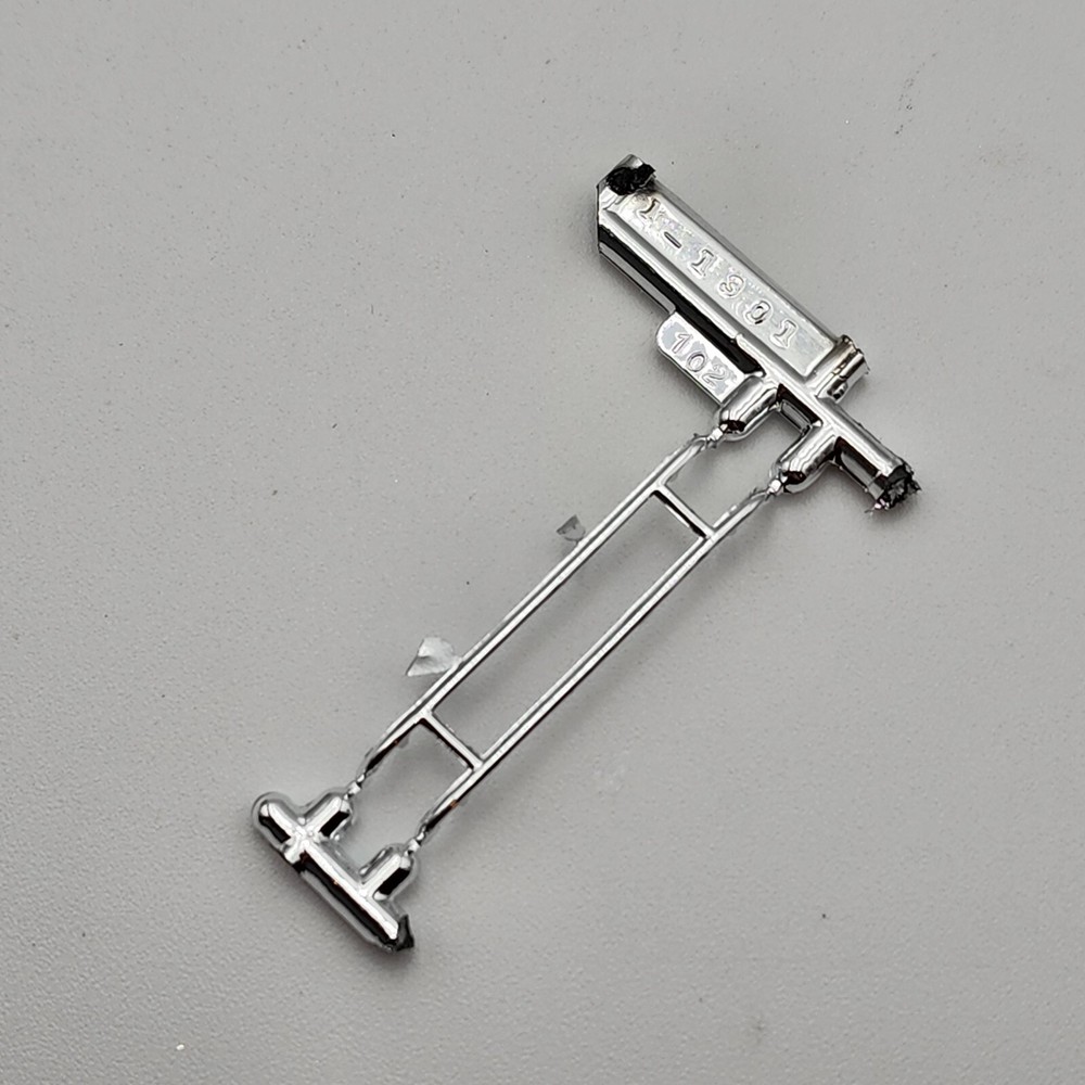 MPC 1/25 Donnie Allison Mercury Stock Car 796 Parts Chrome Rear Chassis Brace
