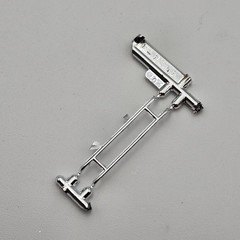 MPC 1/25 Donnie Allison Mercury Stock Car 796 Parts Chrome Rear Chassis Brace
