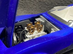 AMT Corvette Stingray Convertible Y718 Pro Built Model Detailed Trim 1/25 1969