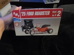 AMT ‘25 Ford Roadster 1/25 Scale Model Kit #31223 Complete In Box Unopened Bags