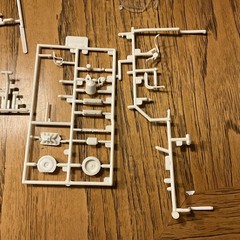 Built Model Car, 1998 Revell Stock Car STARTED, INCOMPLETE, MODIFIED