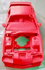 1983 Camaro Z-28 Plastic Model Kit 1:25 AMT 6561 Partly Assembled