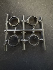 Revell 7383 57 Chevy Parts Kit Bash Step 27 Wheel Rims #67