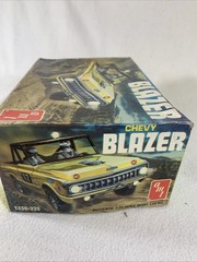 Vintage 1970’s AMT Chevy Blazer T336 Plastic Model Kit “built/parts”