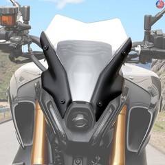 Windshield for Yamaha MT09 FZ09, Transparent Wind Shield Front Windscreen Air
