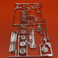 1969 Torino Cobra AMT Chrom Wheels Bumpers Grill Carbs Model Parts 1:25 New L4