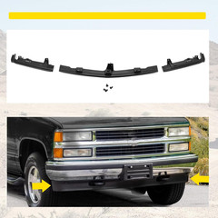 Front Bumper Filler Trim Compatible with 1994-2000 Chevy Chevrolet C/K 1500 2500