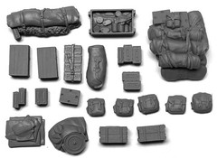 1/35 Scale US Army M3 Stuart and Other Tanks Stowage Set Value Gear – Resin