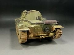 1/35 Built Amusing Hobby 35A019 WWII German Panzer 38D 8cm PAW 600 Tank Model