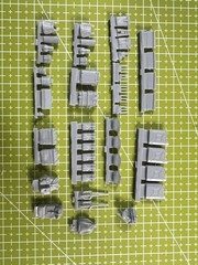 1/35 Resin Model Kit Gk, Vehicle Loading Package Stacking Accessory Model, Un…