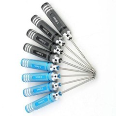 4pcs Metal Hex Screwdriver Set Hexagon Tool Kit for RC Car 1/14 Truck Boat