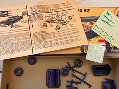 1956 Revell Mercury Montclair Customizing Kit #H-1233: 129 Copyrighted 1958