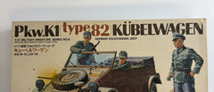 Vintage Tamiya Pkw.K1 Type 82 Kubelwagen 1/35 Model Kit 1971 Parts Lot