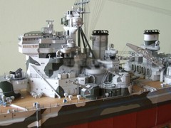 Prince of wales battle cruiser Ship paper Model Do It Yourself DIY 1:200