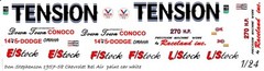 Don Stephenson TENSION 1957 Chevrolet NHRA Drag 1/25th – 1/24th Scale Decals