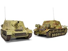 LEVEL 3 MODEL KIT STURMPANZER IV BRUMMBAR TANK 1/35 SCALE MODEL BY AIRFIX A1376