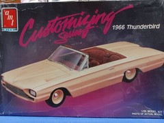 🌟 Trophy 1966 Ford Thunderbird 1:25 Scale 1000s Model Car Parts 4 Sale AMT
