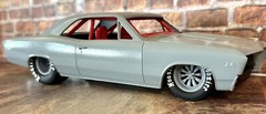 Resin 15/17 Scale inch “RC Comp Hammer” Wheels With Drag Slicks 1/24, 1/25