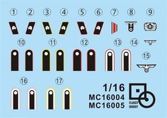 Classy Hobby 1/16 German Wehrmacht Panzer Crew (Commander) MC16005