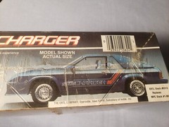 Vintage 1/25 MPC DODGE SHELBY CHARGER FRONT WHEEL DRIVE NOS FACTORY SEALED 1980s